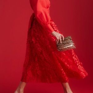 Anthropologie Sunday in Brooklyn Dimensional Petal Skirt NWT